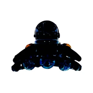 Handmade SMALL Acrylic Hair Clip Claw Jaw Hairpin made with Swarovski Crystal 11 - Picture 1 of 9