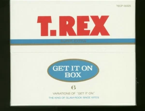 T. REX "Get It On" Box Set JAPAN Thsirt Sticker TECP-30325 UNOPENED NEW s7838 - Picture 1 of 3