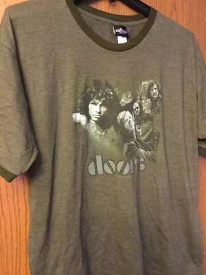 Las puertas. Camisa verde.   Winterland.  XL. Foto 1 de 4