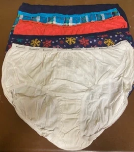 COMFORT CHOICE 5 PAIR BRIEF PANTIES, SIZE 11, (ID#3836822-506) - Picture 1 of 1