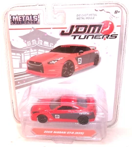 2017 JADA TOYS 1:50 JDM TUNERS RED 2009 NISSAN GT-R (R35) - Picture 1 of 5