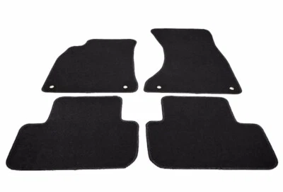 Alfombrillas negras F&R equipamiento de fábrica original para Audi 09-15 Audi A4 S4 Foto 1 de 4