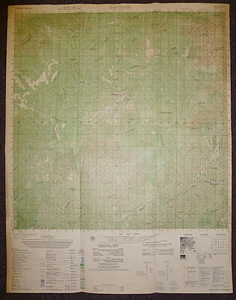 6533 II - KARTE - BAN N'DOH - Juni 1969 - Vietnamkrieg - Duc Lap - Projekt Sigma - Bild 1 von 9