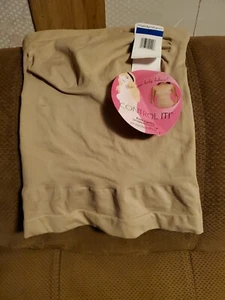 Maidenform Control It 12426 Strapless Camisole Shapewear X Large BEIGE NWT - Picture 1 of 7