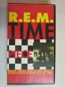 R.E.M. TIMEPIECE 'OUT OF TIME' ALBUM 1991 PROMO VHS CLAMSHELL NTSC VIDEOTAPE OOP - Bild 1 von 9