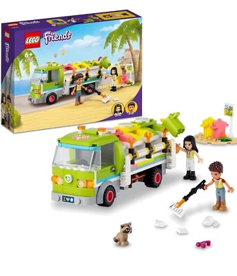 LEGO 41712 Friends Recycling LKW Spielzeug mit Mülleimern, Emma & River - Bild 1 von 4