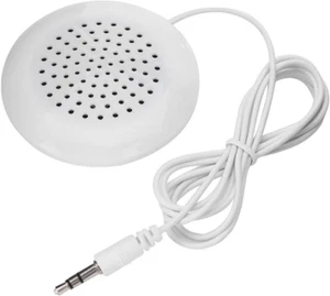 Altavoz Almohada Portátil ASHATA, Mini Altavoz Estéreo con Enchufe Auxiliar de 3.5Mm para MP3, - Imagen 1 de 12