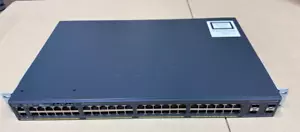 Cisco WS-C2960X-48TS-L - Catalyst 2960-X 48 GigE 4 x 1G SFP LAN Base - Picture 1 of 3
