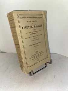 Frédéric Bastiat œuvres complètes tome 5 sophismes économiques pamphlets 1863 - Picture 1 of 4