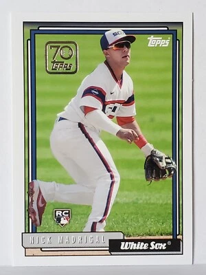 2021 Topps 70 Years of Topps Baseball 70YT-42 Nick Madrigal RC Chicago White Sox - Image 1 of 2