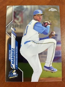 BRAILYN MARQUEZ 2020 TOPPS CHROME PRO DEBUT PELICANS PDC-24 - Picture 1 of 2