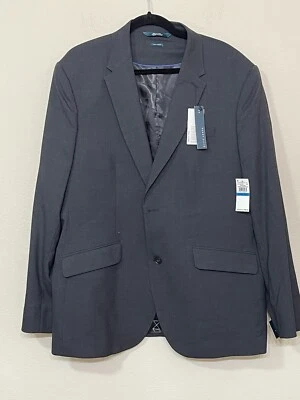 Perry Ellis Men's Grey Slim Fit Wool Blend Two-Button Blazer Jacket 48R - Image 1 of 4