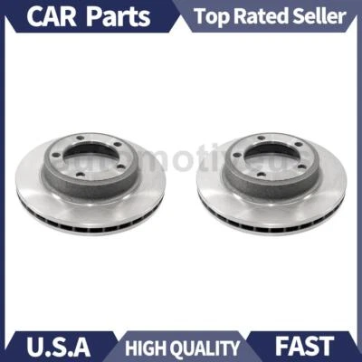 Rotor de freno de disco trasero 2X DuraGo para Ford F650 2004 2005 2006 2007 2008 Foto 1 de 3