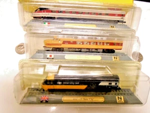 (3) Locomotora modelo ESTÁTICO Del Pado escala N detallada-ITALIA, Gran Bretaña, Japón - Imagen 1 de 6