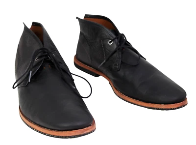 Timberland ZAPATOS DE VESTIR INFORMALES NEGROS DE CUERO GENUINO CON CORDONES Talla 9 Foto 1 de 4