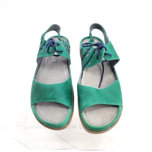 Naot Verbena Suede Ankle Strap open Toe Platform Wedge Sandal Size 37/6-6.5 - Picture 1 of 9