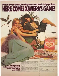 Pubblicità Xaviera's (Attico Gioco da Tavolo per Adulti 1975) - Foto 1 di 1