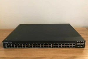ZyXEL ES-3148 switch Fast Ethernet gestito intelligente 48 porte senza staffe - Foto 1 di 7