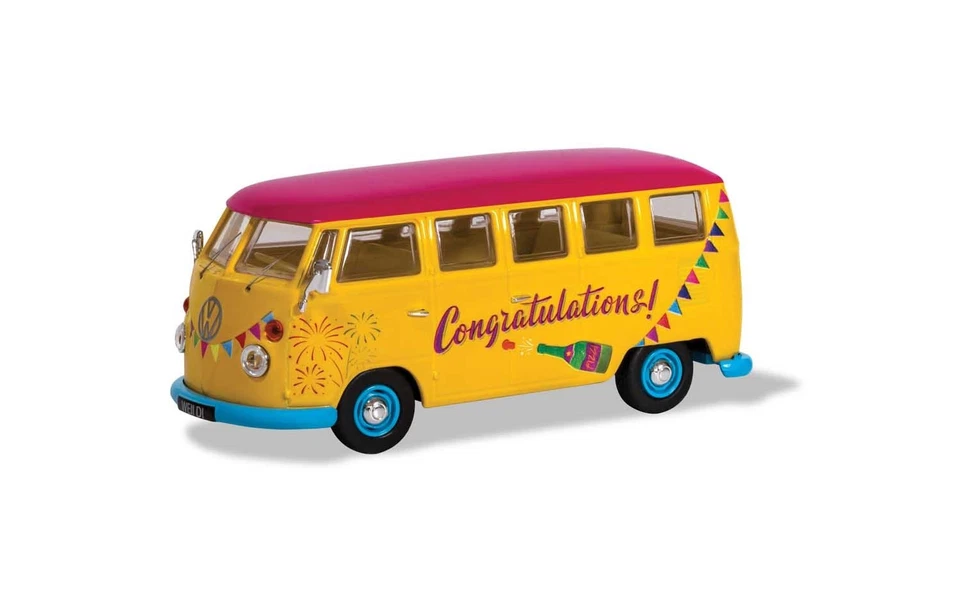 1/43 VOLKSWAGEN CAMPERVAN CONGRATULATIONS - Image 1 of 1