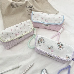 Floral Stationary Storage Pouch Multi-function Pencil Case  Girls - Picture 1 of 15