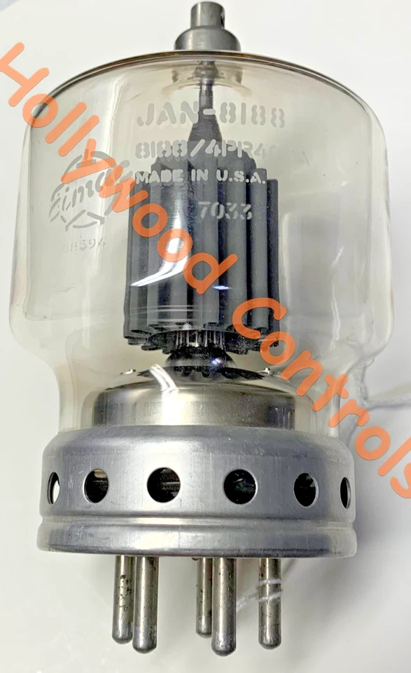 Tubo de vacío Eimac, transmisión JAN-8188, 4PR400A 400W Power Tetrode Foto 1 de 1
