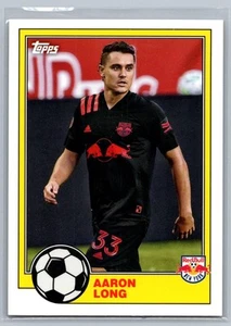 2021 Topps MLS #T81-9 Aaron Long 1981 Throwback - Picture 1 of 2