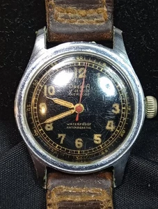 Orologio Vintage Enicar DreffA Military Field Dive Incabloc Antimagnetico 17 Gioielli Senza prezzo di riserva - Foto 1 di 18