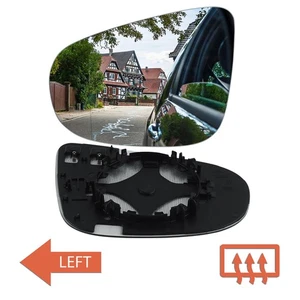 Espejo retrovisor exterior cristal espejo asférico izquierdo calefactable para VW Golf VI 5K 2009-2012 - Imagen 1 de 10