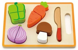 Viga Wooden My Cutting Vegetable with Board Educational Toy - Picture 1 of 2