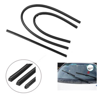 FOR HONDA CRV CR-V 2012-2016 FRONT & REAR WIPER REFILL RUBBER INSERT SET - Изображение 1 из 4