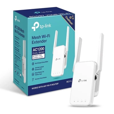 TP-Link RE315 - Mesh Wi-Fi Extender - AC1200 Dual band - OneMesh - Immagine 1 di 4