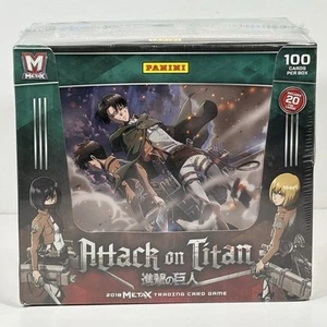 2018 Panini Attack on Titan MetaX TCG Dual Starter Pack Display Box Ultra Rares - Bild 1 von 5