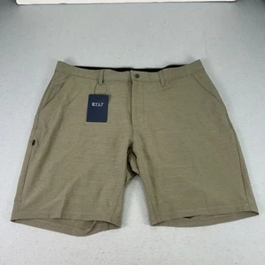 Bylt Kinetic Shorts Herren 40 Taupe 9” Neu mit Etikett Premium Basics Hose Magnettaschen - Bild 1 von 13