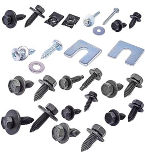 JEGS 79181 Front End Bolt Kit 1981-1987 GM Truck/SUV Black Finish - Picture 1 of 11