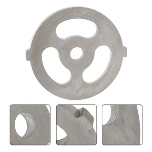 1 PC Carne Grinder Plate Disc Grinder Blades Beat Grinder Attacco (argento) - Foto 1 di 12