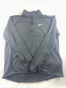 Nike Therma Fit Running schwarz 1/4 Reißverschluss Langarm Stehkragen Oberteil Größe XL - Bild 1 von 10