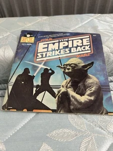 Star Wars Original Filmbuch & Imperium schlägt zurück33 1/3 Vinyl Schallplatte - Bild 1 von 2