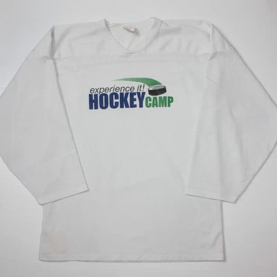 Tejido Atlético ¡Experiméntalo! Camiseta de práctica de campamento de hockey talla pequeña para adulto Foto 1 de 4