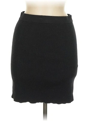 Old Navy Women Black Formal Skirt M Petites - Image 1 of 2