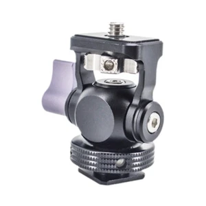 Field Monitor Holder Aluminum Alloy Adjustable Swivel and Tilt Bracket - Afbeelding 1 van 7