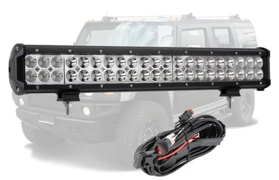 Euralight 20" LED Fernscheinwerfer + Kabelbaum passend für Hummer Scheinwerfer - Bild 1 von 4