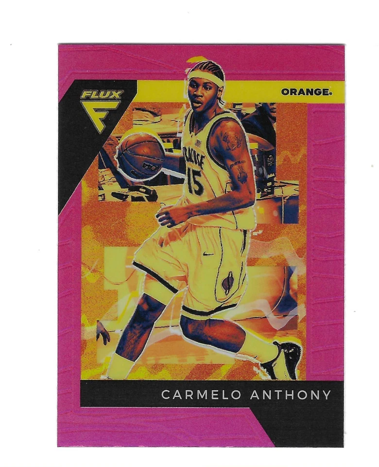 CARMELO ANTHONY 2022 CRÓNICAS FLUJO DP ROSA PRIZM #23 $20 NARANJA SIRACUSA Foto 1 de 1