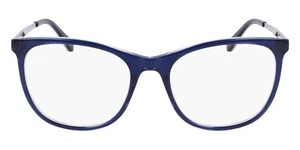 Draper James DJ5034 Eyeglasses Women Indigo Square 53mm New 100% Authentic - Picture 1 of 7