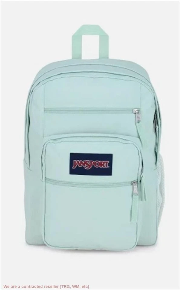 JanSport Big Student Backpack FRESH MINT 34L 17 .5 in