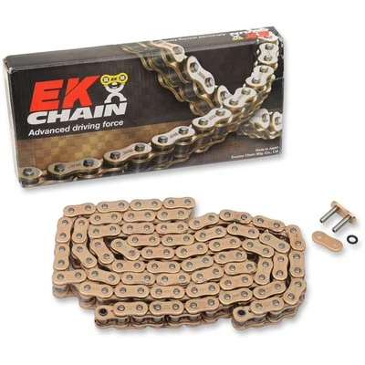 EK 520 ZVX3 - Sportbike Chain- 120 Links - Gold 520ZVX3-120/GXG - Image 1 of 3