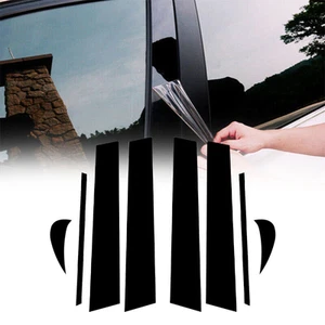 Decal Cover For Fit Toyota Camry 2018-2021 pcs 6 Pillar Post Door Window Trim US - Picture 1 of 12
