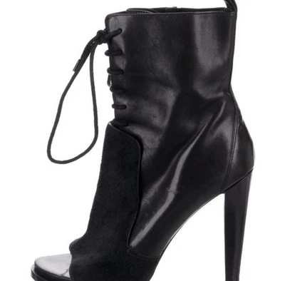 Botas Alexander Wang de tacón de cuero sintético talla 8 Foto 1 de 4