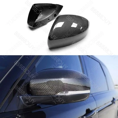 Real Carbon Fiber Side Mirror Cover For 2014-2022 Land Rover Range Rover Sport - Image 1 of 4