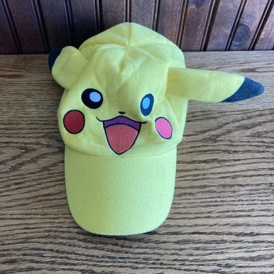 Gorra para niños Pokemon Pikachu talla única - orejas flojas amarillas juveniles con cara Foto 1 de 4