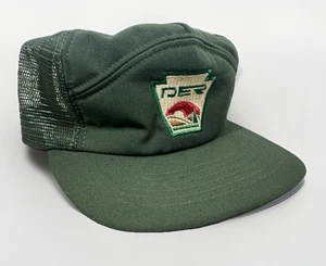 VTG PA Department Environmental Protection DEP Mesh Snapback Hat Olive Green USA - Picture 1 of 12